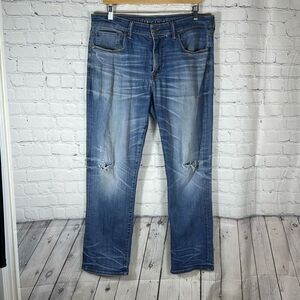 American Eagle Men’s original Straight Next Level Flex Jeans size 34x32